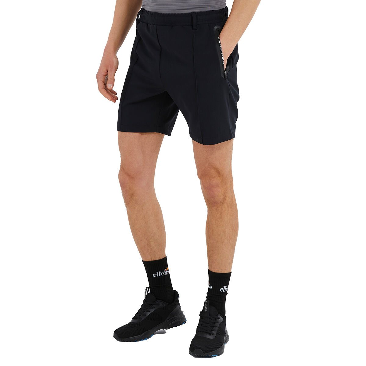 Ellesse Mens Black Laveno Golf Shorts, Size: 32 | American Golf von Ellesse