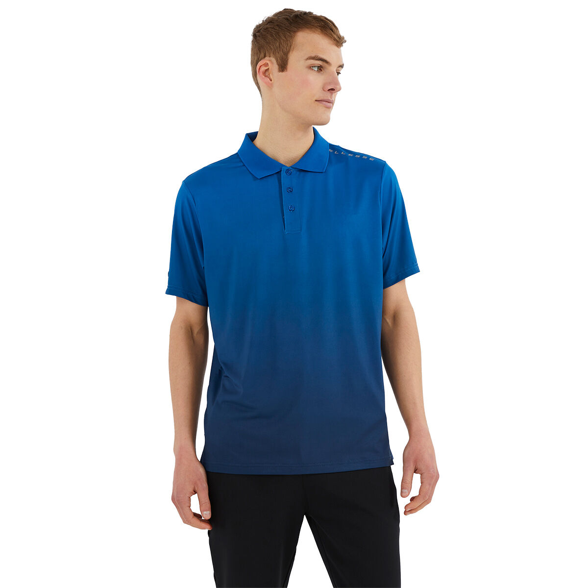 Ellesse Men's Poliza Golf Polo Shirt, Mens, Blue, Xxl | American Golf von Ellesse