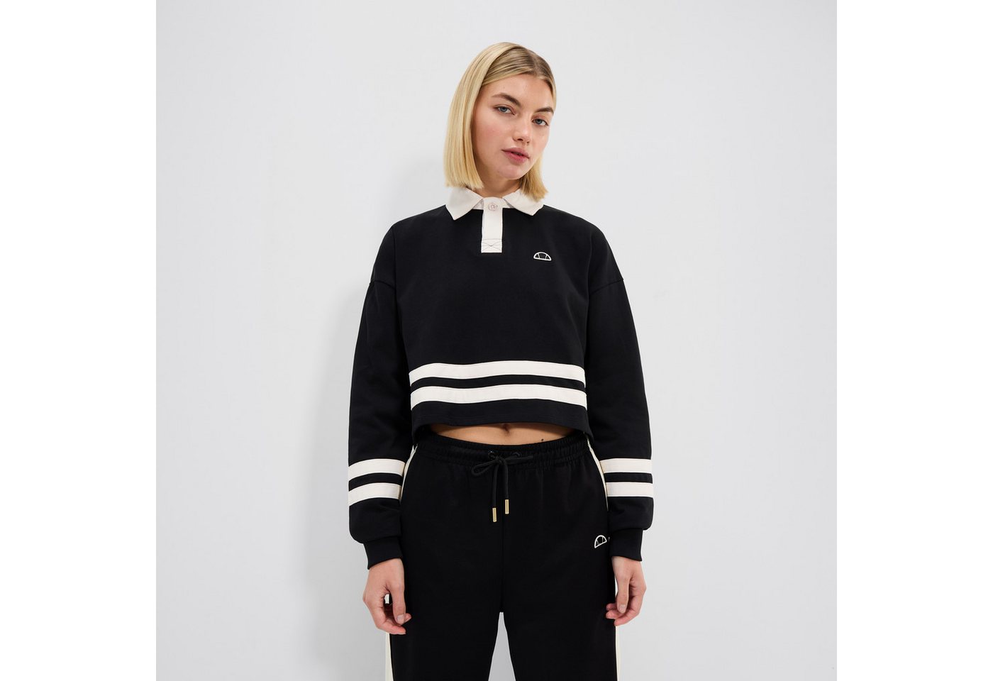 Ellesse Poloshirt SOMBRA CROPPED RUGBY TOP Ellesse Poloshirt SOMBRA CROPPED RUGBY TOP von Ellesse