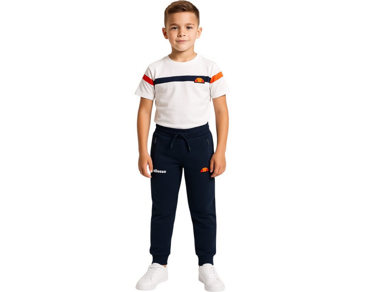 Ellesse Print-Shirt Ellesse Kinder Jogginganzug 2x T-Shirt + Jogginghose 2 - 7 Jahre Ellesse Print-Shirt Ellesse Kinder Jogginganzug 2x T-Shirt + Jogginghose 2 - 7 Jahre von Ellesse