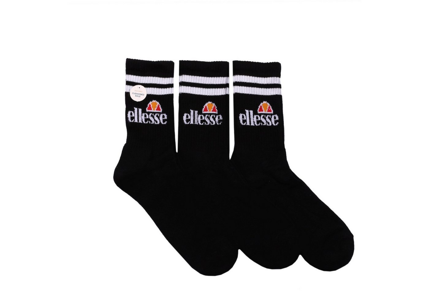 Ellesse Sportsocken Pullo 3Pk Socks black Ellesse Sportsocken Pullo 3Pk Socks black von Ellesse