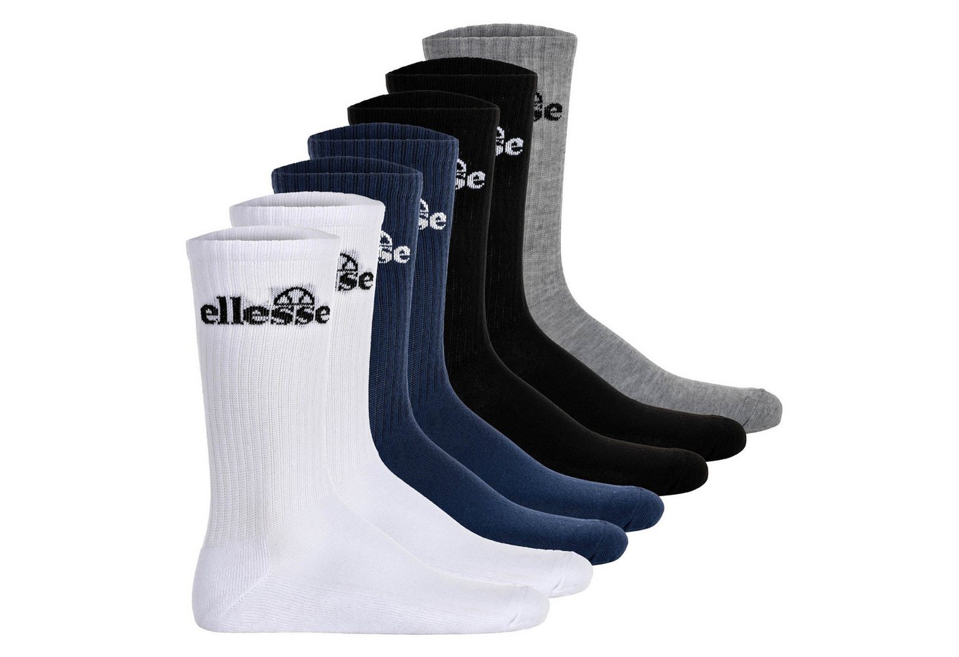 Ellesse Sportsocken Unisex Sport-Socken, 7 Paar - Trego Sport Sock, (Packung, 7er Pack) Ellesse Sportsocken Unisex Sport-Socken, 7 Paar - Trego Sport Sock, (Packung, 7er Pack) von Ellesse
