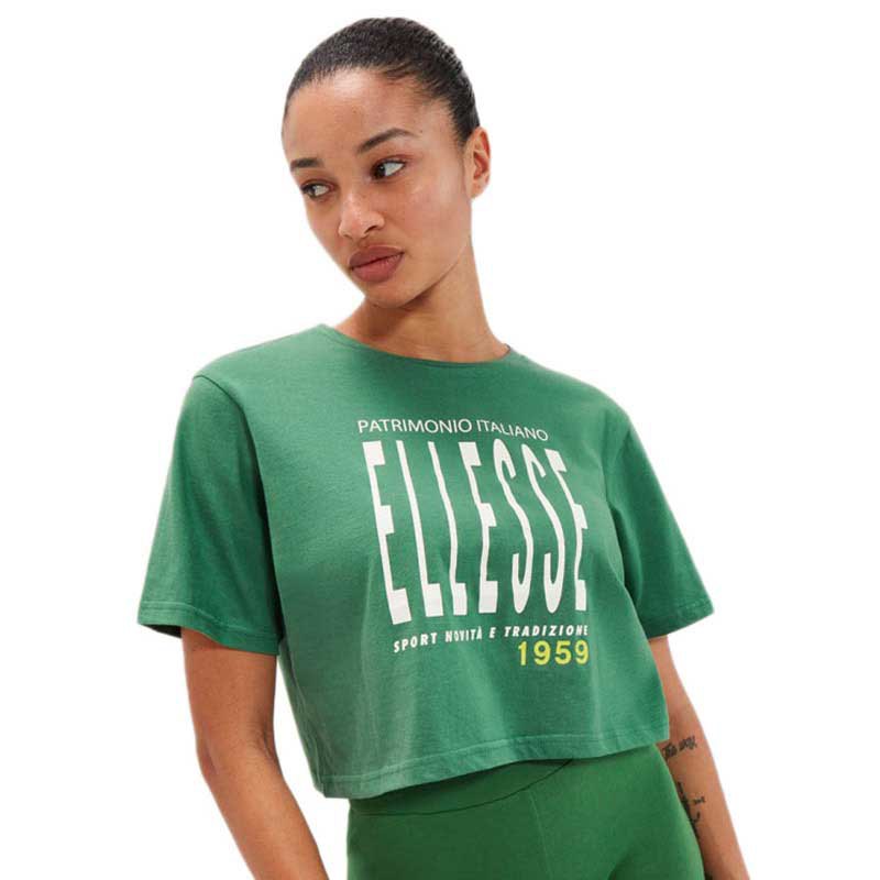 Ellesse Volia Crop Short Sleeve T-shirt Grün 8 Frau Ellesse Volia Crop Short Sleeve T-shirt Grün 8 Frau von Ellesse