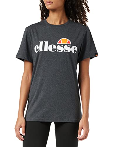 ellesse Damen Albany T-Shirt, Grau (Dark Grey Marl), Gr. 40 (12 UK) von Ellesse