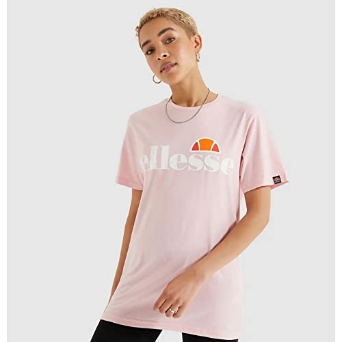 ellesse Damen Albany T-Shirt, Rosa (hellrosa), Gr. 36 (8 UK) von Ellesse