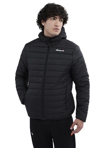 ellesse Herren Ladruns Padded Jacket Jacke, Schwarz, S von Ellesse