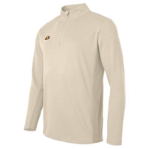 ellesse Rolbi Herren Golf-Pullover, geruchshemmend, feuchtigkeitsableitend, 1/2-Reißverschluss von Ellesse