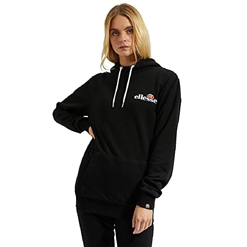 ellesse Sweater Damen NOREO OH Hoody Schwarz Black, Größe:M von Ellesse