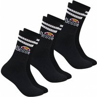 ellesse Vulloni Unisex Socken 3 Paar schwarz SBSA3955-BLACK von Ellesse