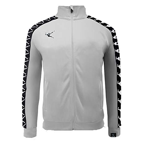 LEGEA Herren Giacca Gyme Jacke, Bianco, L von Legea