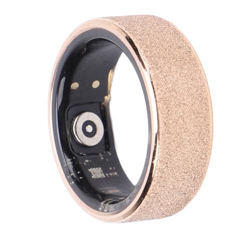 Smart Ring Health Tracker, IP68 Wasserdichter Smart Ring Schnelllade-Sportüberwachungsring für Sportschlaf (10#) von Elprico