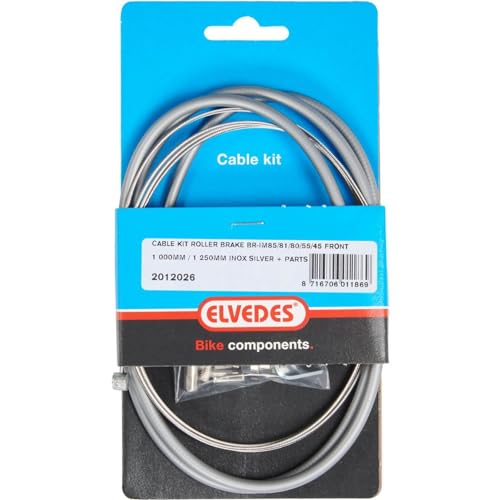 Elvedes Kabel Kit Trommelbremse für Vorder-br-im85/81/55/45 – Silber von Elvedes