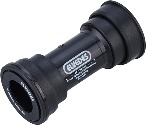 Elvedes Unisex – Erwachsene Press Fit Innenlager, schwarz, 86-92 mm Elvedes Unisex – Erwachsene Press Fit Innenlager, schwarz, 86-92 mm von Elvedes