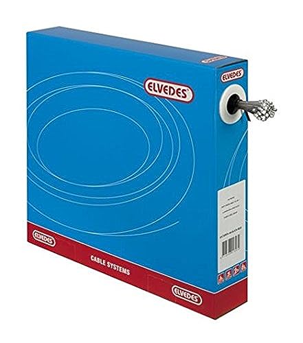 Elvedes Unisex – Erwachsene 49 Strands Slick Schaltinnenzug, Schwarz/Silber, 2250 mm Elvedes Unisex – Erwachsene 49 Strands Slick Schaltinnenzug, Schwarz/Silber, 2250 mm von Elvedes