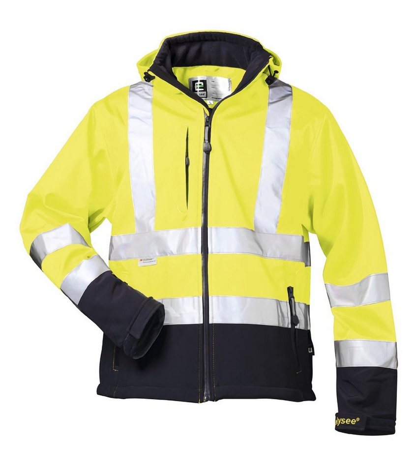 Schutzjacke LIAM Warnschutz-Softshelljacke ELYSEE® Gelb / Marine, EN 471/3, Gr.X Schutzjacke LIAM Warnschutz-Softshelljacke ELYSEE® Gelb / Marine, EN 471/3, Gr.X von OTTO