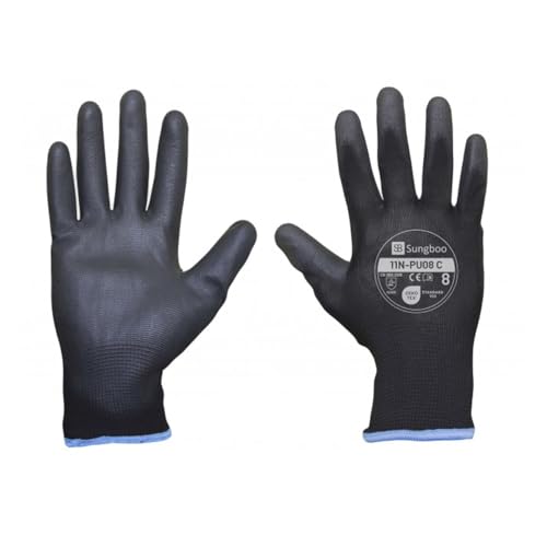 Emerson 1 Paar Arbeitshandschuhe Herren, Damen, Gartenhandschuhe Damen, Gartenhandschuhe Herren, Handschuhe Arbeitshandschuhe, Gloves - atmungsaktiv, starker Grip, feines Tastgefühl, Montage | Gr 10 von Emerson