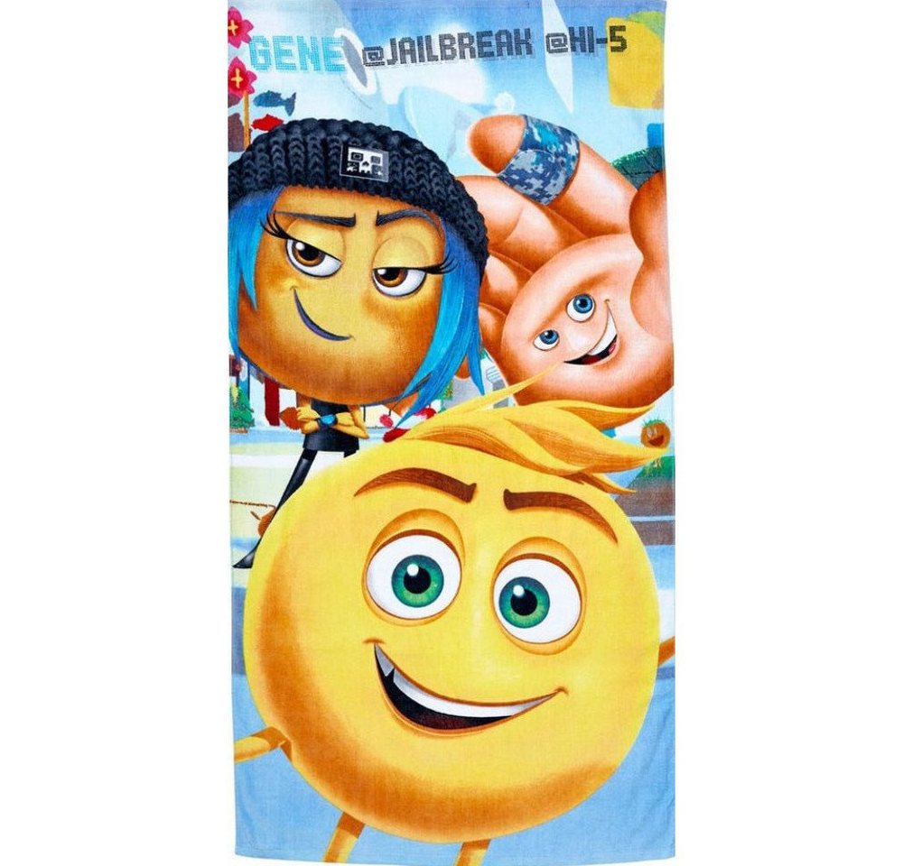 Emoji Badetuch Emoji Badetuch Maße ca. 140 x 70 cm, Microfaser (1-St) von Emoji