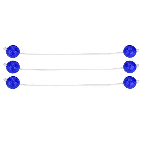 Emoshayoga 8,9 Unzen Langlebige Leiterbälle, 1,65 Zoll Synthetischer Gummi, für das Tägliche Leben (Blau) von Emoshayoga