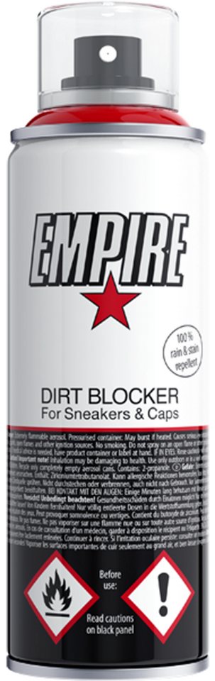 Empire Dirt Blocker - For Sneaker & Caps Schuh-Imprägnierspray Empire Dirt Blocker - For Sneaker & Caps Schuh-Imprägnierspray von Empire