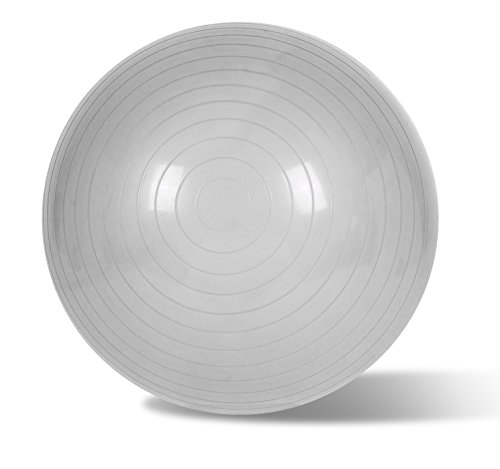 EmpireAthletics – Sitz- und Gymnastik-Ball mit Pumpe aus elastischem Gummi-Material mit 85 cm Ø – Sitzball Fitnessball in Silber EmpireAthletics – Sitz- und Gymnastik-Ball mit Pumpe aus elastischem Gummi-Material mit 85 cm Ø – Sitzball Fitnessball in Silber von EmpireAthletics