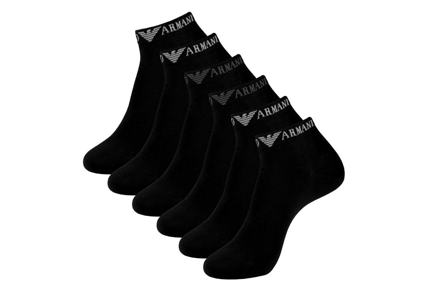 Emporio Armani Sneakersocken Sneaker Socks (3-Paar) mit Markenschriftzug von Emporio Armani