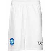 SSC Neapel EA7 EMPORIO ARMANI Herren Auswärts Short EASSCN23G13-WHITE von Emporio Armani