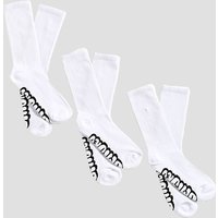 Empyre Basic 3Pack Socks white Empyre Basic 3Pack Socks white von Empyre