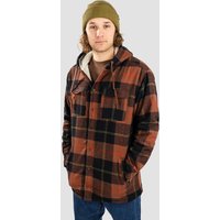 Empyre Cain Sherpa Hooded Hemd brown von Empyre