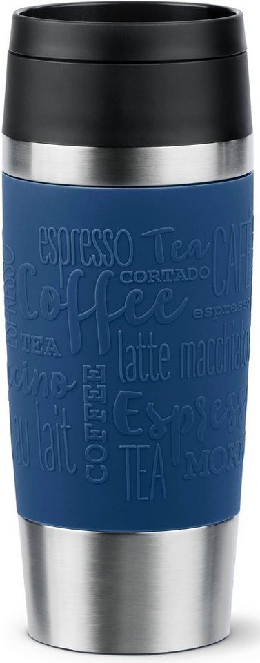 Emsa Thermobecher Travel Mug Classic, mit 360°-Trinköffnung, Edelstahl, Kunststoff, Silikon, 4h heiß, 8h kalt - 360 ml / 6h heiß, 12h kalt - 500 ml, 100% dicht Emsa Thermobecher Travel Mug Classic, mit 360°-Trinköffnung, Edelstahl, Kunststoff, Silikon, 4h heiß, 8h kalt - 360 ml / 6h heiß, 12h kalt - 500 ml, 100% dicht von Emsa