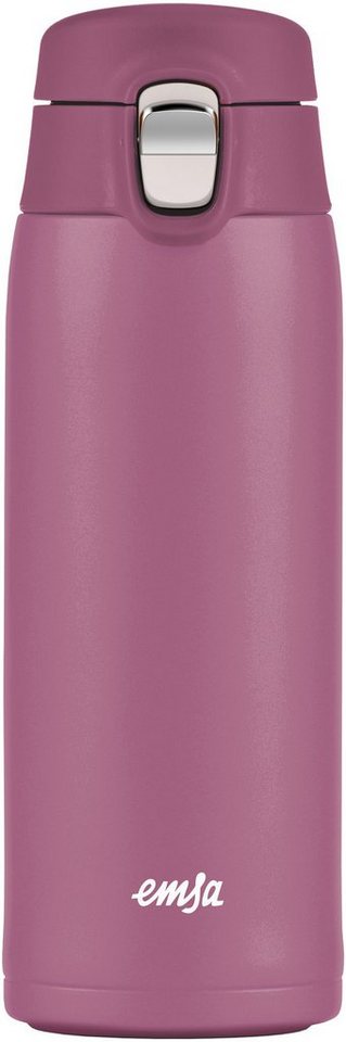Emsa Thermobecher Travel Mug Light, Edelstahl, Kunststoff, 0,4L, Edelstahl, 100% dicht, 8h warm/16h kalt Emsa Thermobecher Travel Mug Light, Edelstahl, Kunststoff, 0,4L, Edelstahl, 100% dicht, 8h warm/16h kalt von Emsa