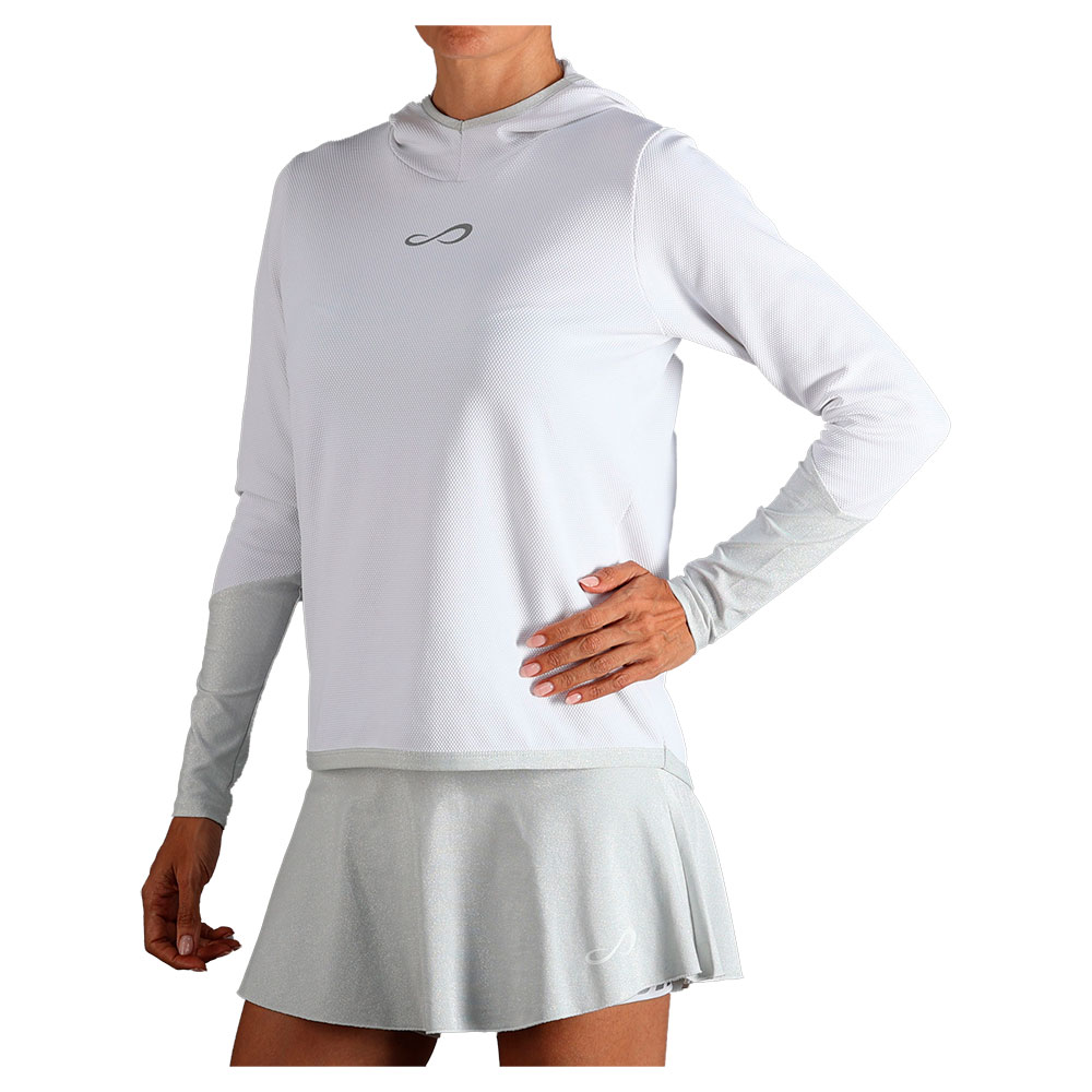 Endless Breath Line Hoodie Weiß S Frau Endless Breath Line Hoodie Weiß S Frau von Endless