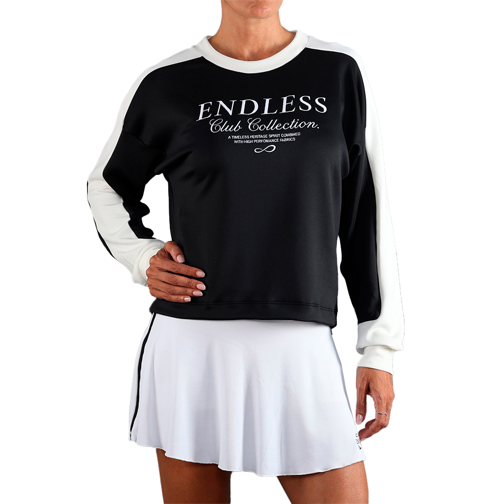 Endless Club Collection Full Zip Sweatshirt Schwarz M Frau Endless Club Collection Full Zip Sweatshirt Schwarz M Frau von Endless