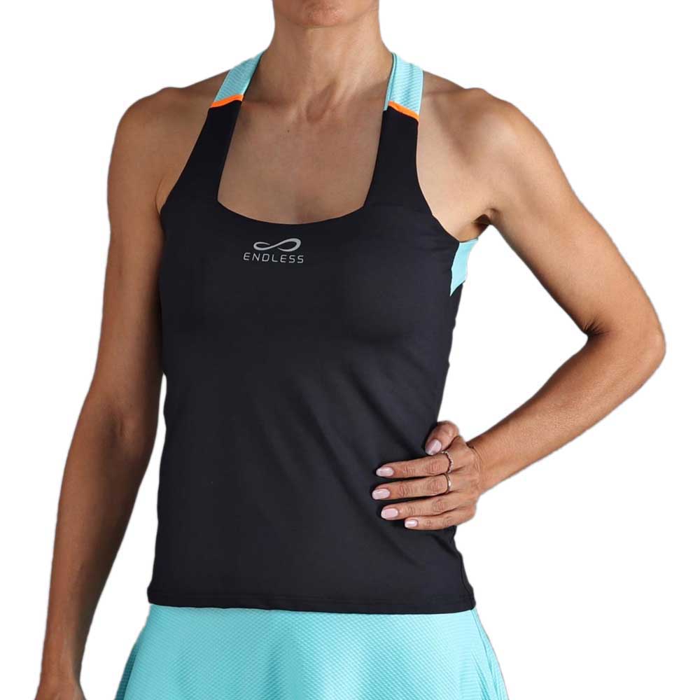 Endless Cross Sleeveless T-shirt Schwarz L Frau Endless Cross Sleeveless T-shirt Schwarz L Frau von Endless