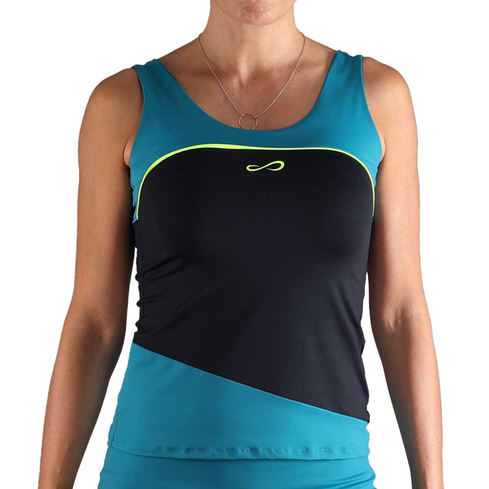 Endless Curve Sleeveless T-shirt Blau S Frau Endless Curve Sleeveless T-shirt Blau S Frau von Endless