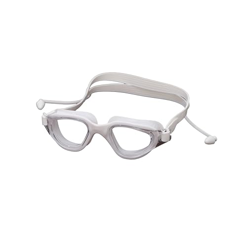 Endless EL1002 Stylish Swimming Goggle with Anti-Fog and UV Protection | White | Material : Silicon, Plastic | With Adjustable Strap & Ear Buds | Soft Silicone Gasket for Leak Proof | With Hard Case Endless EL1002 Stylish Swimming Goggle with Anti-Fog and UV Protection | White | Material : Silicon, Plastic | With Adjustable Strap & Ear Buds | Soft Silicone Gasket for Leak Proof | With Hard Case von Endless