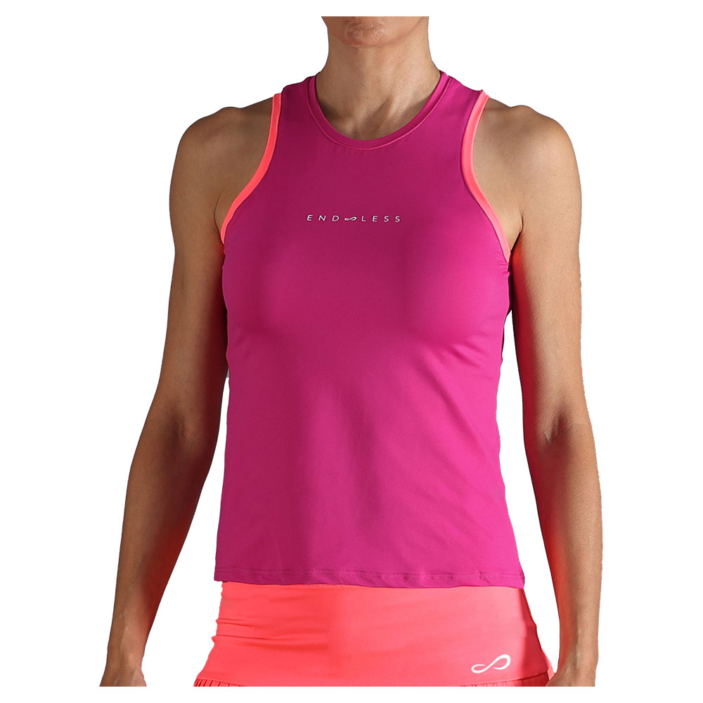 Endless Essential Sleeveless T-shirt Rosa L Frau Endless Essential Sleeveless T-shirt Rosa L Frau von Endless