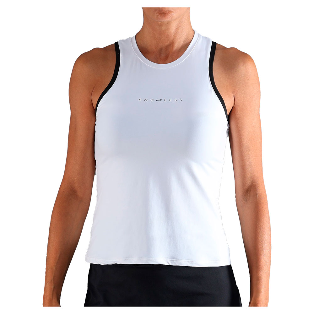 Endless Essential Sleeveless T-shirt Weiß S Frau Endless Essential Sleeveless T-shirt Weiß S Frau von Endless