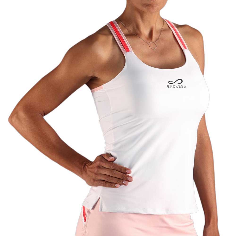 Endless Glow Sleeveless T-shirt Weiß XS Frau Endless Glow Sleeveless T-shirt Weiß XS Frau von Endless