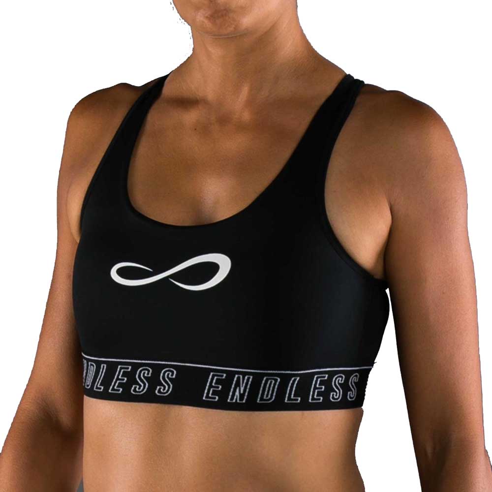 Endless Iconic Sports Top Schwarz M Frau von Endless