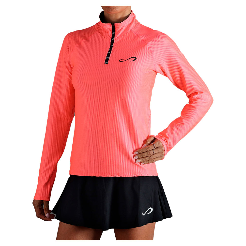 Endless Kirsch Iconic Half Zip Sweatshirt Rot L Frau Endless Kirsch Iconic Half Zip Sweatshirt Rot L Frau von Endless