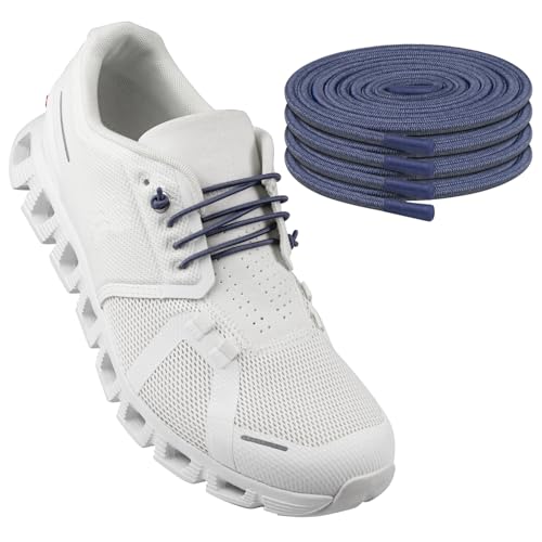 Endoto 2 Paare Schnürsenkel für ON Cloud 5 & 6 Running Schuhe, Ersatz Elastische Ohne Binden Gummi Laces Schuhbänder Shoelaces für On Laufschuhe (Marineblau, 28 Zoll) Endoto 2 Paare Schnürsenkel für ON Cloud 5 & 6 Running Schuhe, Ersatz Elastische Ohne Binden Gummi Laces Schuhbänder Shoelaces für On Laufschuhe (Marineblau, 28 Zoll) von Endoto