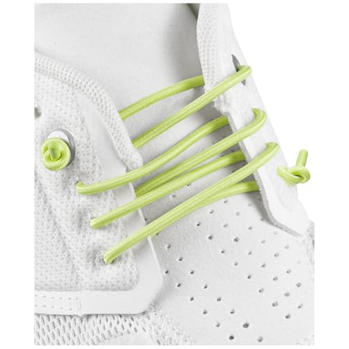 Endoto Schnürsenkel für ON Cloud 5 & 6 Running Schuhe, Ohne Binden Schuhbänder Ersatz Elastische Dehnbare Gummi Rund Laces Shoelaces für On Laufschuhe (Gelb,20 Zoll) von Endoto