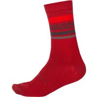 ENDURA BaaBaa Merino Stripe Winterradsocken, für Herren, Größe S-M, MTB Socken, ENDURA BaaBaa Merino Stripe Winterradsocken, für Herren, Größe S-M, MTB Socken, von Endura