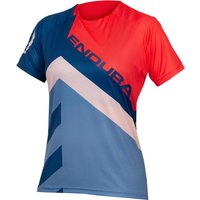 ENDURA Damen Singletrack Print LTD Bikeshirt, Größe L, Radtrikot, ENDURA Damen Singletrack Print LTD Bikeshirt, Größe L, Radtrikot, von Endura
