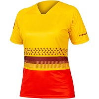 ENDURA Damen Singletrack Print LTD Bikeshirt, Größe S, Rennrad Trikot, ENDURA Damen Singletrack Print LTD Bikeshirt, Größe S, Rennrad Trikot, von Endura