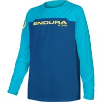 ENDURA Kinder MT500 Burner Langarmtrikot, Größe S, Radtrikot Kinder, Kinder von Endura