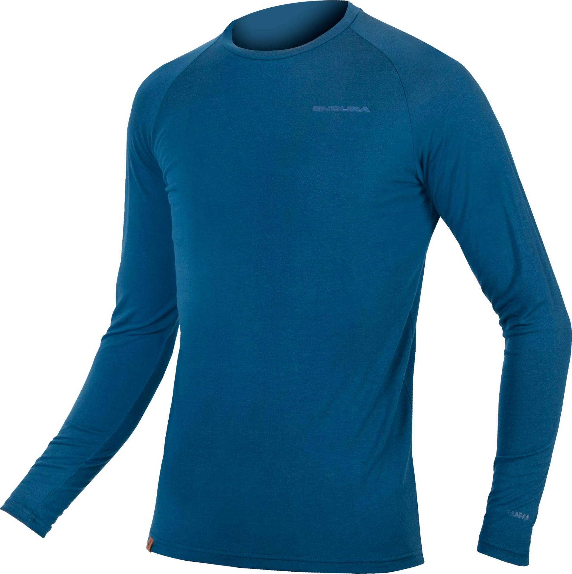 Endura, Herren, Velotrikot, BaaBaa Blend Baselayer (langarm) (XL), Blau, XL von Endura