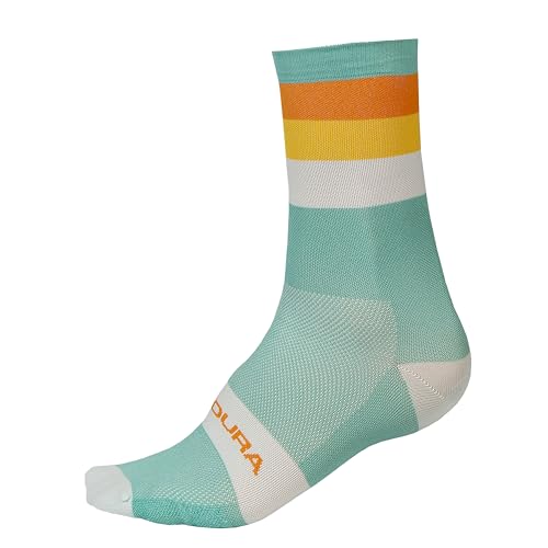 Endura Bandwidth Fahrradsocken für Herren, Aqua, S von Endura