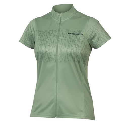 Endura Hummvee Ray Kurzarm Jersey für Damen, Jade, XL von Endura