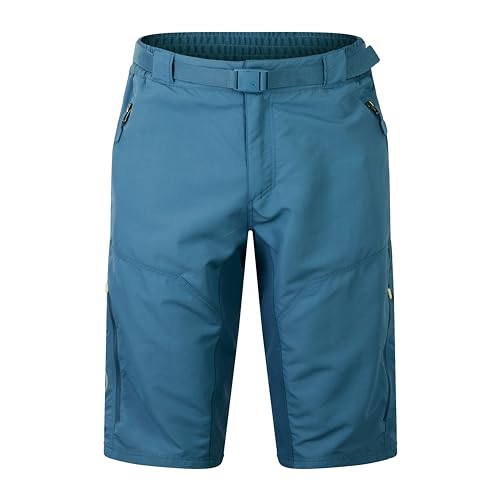 Endura Hummvee Baggy ShortsWith Liner für Herren, Stahlblau, S von Endura